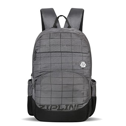 Zipline Polyester 33Ltr Laptop Bags Backpack for Men and Women college girls boys fits 15.6 inch laptop (Copy)
