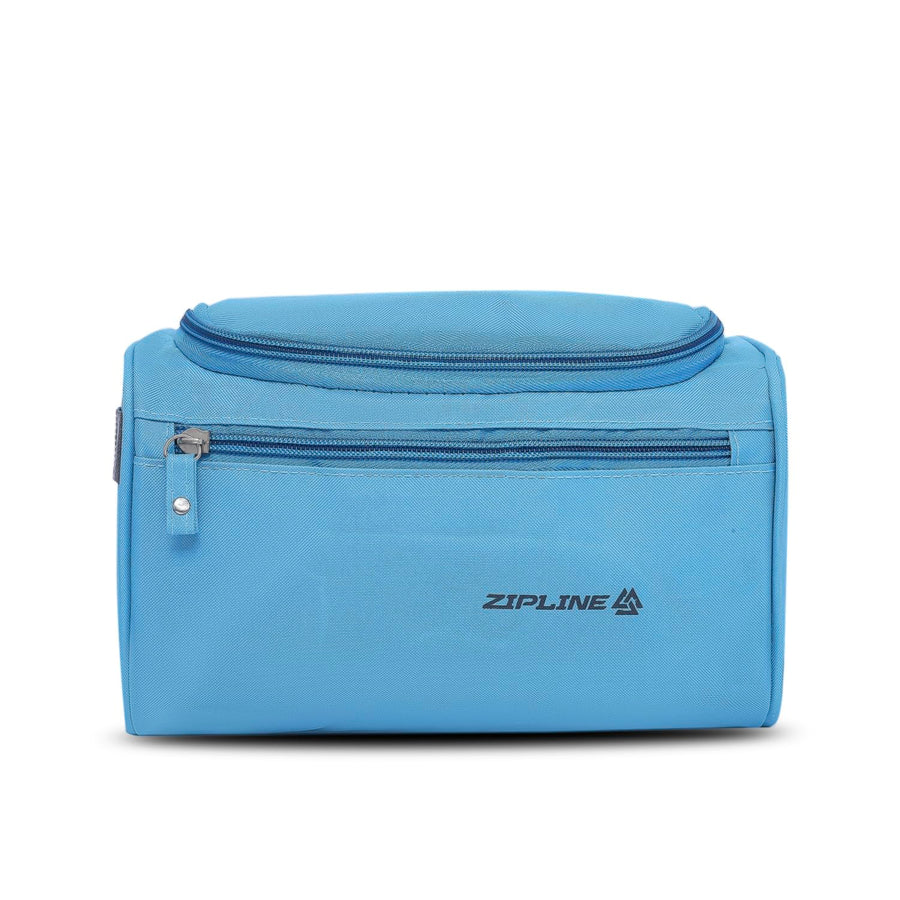 Travel Bag -Toiletry Organizer Hanging Dopp Kit for Men, Cosmetics Pouch for Women (Blue)