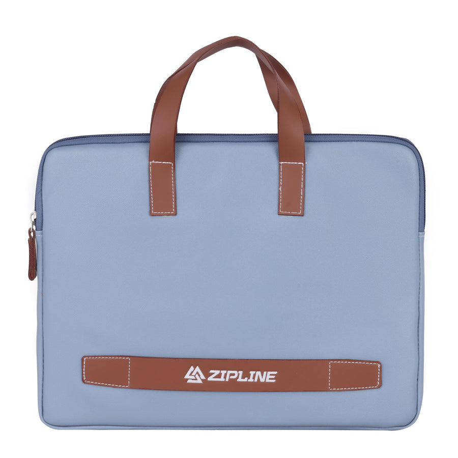 Zipline Office Casual Faux Leather laptop bags for women office use - Fits 13/13.5/14 inch Laptop/Macbook/Macbook Pro/Tablet office bags for women (1-Green Bag)