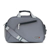 Zipline Duffle Bags, Gym Bags for Men and Women, Mini Sports Bag, Kit Bag, Small Travel Bag for Men, Duffle Bag for Gym with Shoe Compartment (Grey)