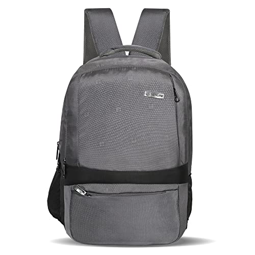 Zipline 35 Ltr, 19 inch Grey Laptop Backpack for Men & Women college girls boys fits 15.6 inch laptop macbook pro/tablet polyester Airline carry-on size (Copy)