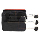 Zipline Sling Crossbody Side Travel Office Business Messenger One Side Shoulder Bag for Men & Women..(1-Black Bag)