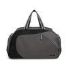 Zipline Gym Polyester Waterproof 40L Large Sports Travel Duffel Bag with Multiple Compartment for Men Women (Grey)