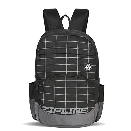 Zipline Polyester 33Ltr Laptop Bags Backpack for Men and Women college girls boys fits 15.6 inch laptop (Copy)