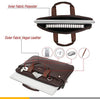 Zipline Laptop bags for men office use | Faux Leather Laptop Bag for Man - Fits 14/15.6/16 inch Laptop, Macbook, Macbook Pro Messenger Bags for Mens (1-Brown Bag)