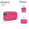 Travel Bag -Toiletry Organizer Hanging Dopp Kit for Men, Cosmetics Pouch for Women (Pink)