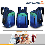 Zipline Casual backpack School bags for boys & Girls |35L Water Resistant backpack bags for women|Stylish,Lightweight,Durable|College bag for boys