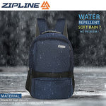 Zipline 35 Ltr, 19 inch Grey Laptop Backpack for Men & Women college girls boys fits 15.6 inch laptop macbook pro/tablet polyester Airline carry-on size