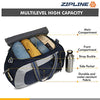 Zipline Men's and Women's Polyester Water Resistant Duffle Bag , 40L (Blue)