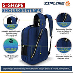 Zipline Casual backpack School bags for boys & Girls |35L Water Resistant backpack bags for women|Stylish,Lightweight,Durable|College bag for boys