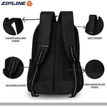 Zipline Casual backpack School bags for boys & Girls |35L Water Resistant backpack bags for women|Stylish,Lightweight,Durable|College bag for boys