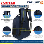 Zipline Casual backpack School bags for boys & Girls |35L Water Resistant backpack bags for women|Stylish,Lightweight,Durable|College bag for boys