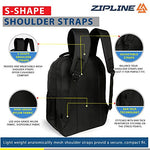 Zipline Casual backpack School bags for boys & Girls |35L Water Resistant backpack bags for women|Stylish,Lightweight,Durable|College bag for boys