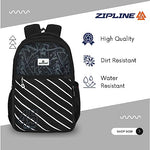 Zipline Casual backpack School bags for boys & Girls |35L Water Resistant backpack bags for women|Stylish,Lightweight,Durable|College bag for boys
