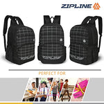 Zipline Polyester 33Ltr Laptop Bags Backpack for Men and Women college girls boys fits 15.6 inch laptop