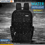 Zipline 35 Ltr, 19 inch Grey Laptop Backpack for Men & Women college girls boys fits 15.6 inch laptop macbook pro/tablet polyester Airline carry-on size