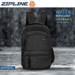 Zipline 35 Ltr, 19 inch Grey Laptop Backpack for Men & Women college girls boys fits 15.6 inch laptop macbook pro/tablet polyester Airline carry-on size