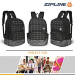 Zipline Polyester 33Ltr Laptop Bags Backpack for Men and Women college girls boys fits 15.6 inch laptop (Copy)