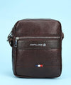 Zipline Sling Crossbody Travel Office Business Messenger One Side Shoulder Bag for Men and Women