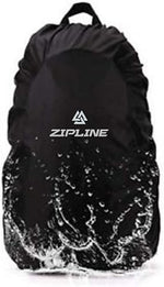 Zipline Backpack Rain Cover - Black