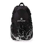 Zipline Rain & Dust Nylon Foldable Waterproof Cover with Pouch Laptop Bags and Backpacks Bag Cover