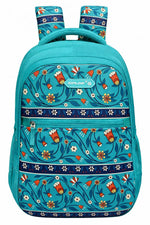 Zipline Casual backpack School bag for boys & Girls |35L Water Resistant backpack bags for women|Stylish,Lightweight,Durable|College bag for girls & boys (Black Bag) - Light Green