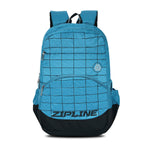 ZIPLINE Polyester 33Ltr Laptop Bags Backpack for Men and Women College Girls Boys fits 15.6 inch Laptop (Black) - Teal Blue