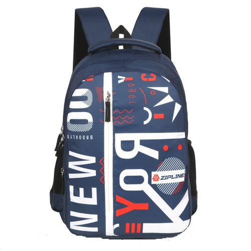 Zipline Casual backpack School bags for boys & Girls |35L Water Resistant backpack bags for women|Stylish,Lightweight,Durable|College bag for boys