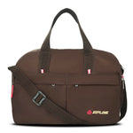 Zipline Duffle Bag, Gym Bags for Men and Women, Mini Sports Bag, Kit Bag, Small Travel Bag for Men, Duffle Bag for Gym with Shoe Compartment (Beige) - Brown
