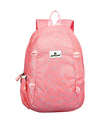 Zipline Casual Small School Bag for Girls,Black|18L Water Resistant Backpack for Women|Stylish,Lightweight,Durable|College Bag for Women Office,(Small Size) - Pink