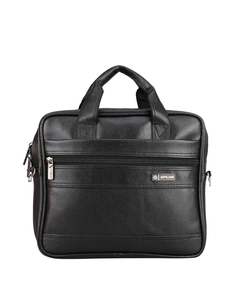 Zipline Office Laptop Executive Formal 10 inch Laptop Or Tab compatible Messenger Bag for Men & Women