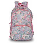 Zipline Casual School bag for girls,Dark Blue|34L Water Resistant Backpack for women|Stylish,Lightweight,Durable|College Bag For Women .(Medium Size) - Purple