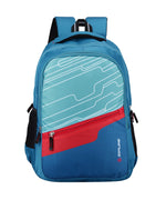Zipline Casual backpack School bags for boys & Girls |35L Water Resistant backpack bags for women|Stylish,Lightweight,Durable|College bag for boys - T-Blue