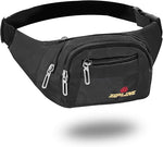 Zipline Waist Bag / Fanny Pack - Black