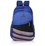 Zipline Stylish Casual 36L Backpack School College Bag For Men Women Boys & Girls - Blue