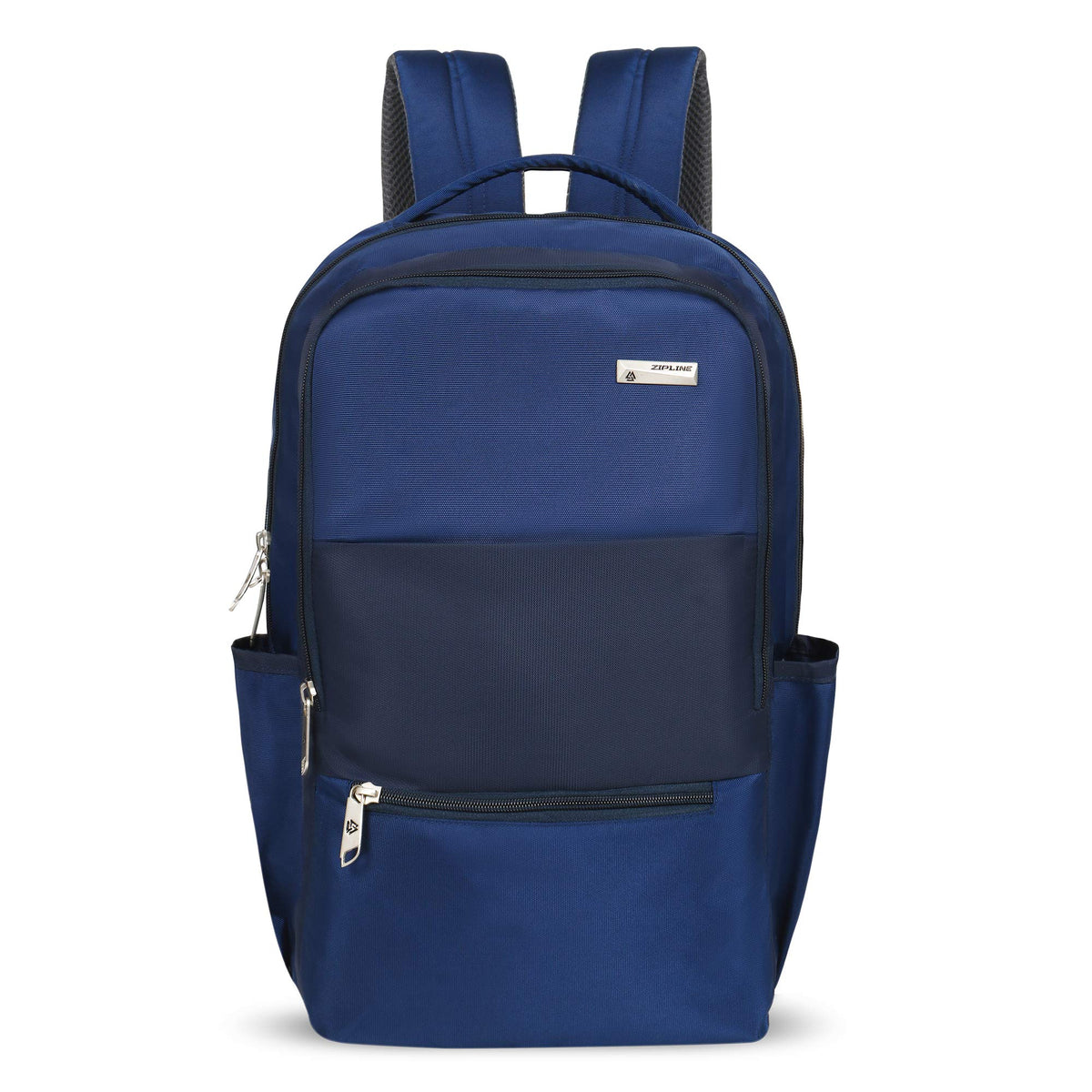 Zipline 35 Ltr, 19 inch Grey Laptop Backpack for Men & Women college girls boys fits 15.6 inch laptop macbook pro/tablet polyester Airline carry-on size