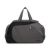 Zipline Gym Polyester Waterproof 40L Large Sports Travel Duffel Bag with Multiple Compartment for Men Women (Grey)