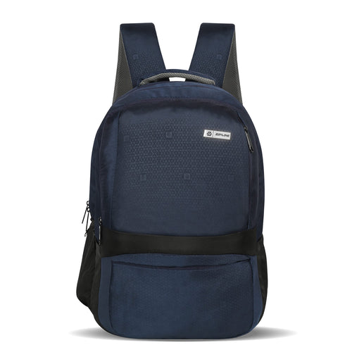 Zipline 35 Ltr, 19 inch Grey Laptop Backpack for Men & Women college girls boys fits 15.6 inch laptop macbook pro/tablet polyester Airline carry-on size