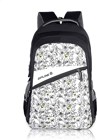 Zipline Polyester 36L School Backpack for Unisex