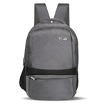 ZIPLINE Polyester 36Ltr Laptop Bags Backpack for Men and Women College Girls Boys fits 15.6 inch Laptop (Black) - Grey