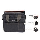 Zipline Sling Crossbody Side Travel Office Business Messenger One Side Shoulder Bag for Men & Women..(1-Black Bag)