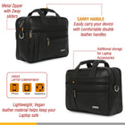 Zipline Laptop bags for men office use | Faux Leather SMALL laptop bag for Man - Fits 13 inch Laptop/Macbook/Macbook Pro/Tablet Messenger Bags For Mens (1-Brown Bag)