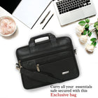 Zipline Laptop bags for men office use | Faux Leather SMALL laptop bag for Man - Fits 13 inch Laptop/Macbook/Macbook Pro/Tablet Messenger Bags For Mens (1-Brown Bag)
