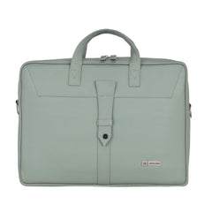 Zipline Office Faux Leather laptop bag for Men - Fits 14/15/15.6 inch Tablet/Laptop Messenger Bags For Mens (1-Blue Bag)