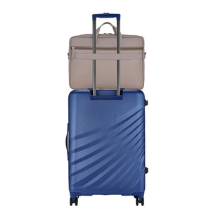 Zipline Office Faux Leather laptop bag for Men - Fits 14/15/15.6 inch Tablet/Laptop Messenger Bags For Mens (1-Blue Bag)