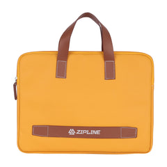 Zipline Office Casual Faux Leather laptop bags for women office use - Fits 13/13.5/14 inch Laptop/Macbook/Macbook Pro/Tablet office bags for women (1-Green Bag)