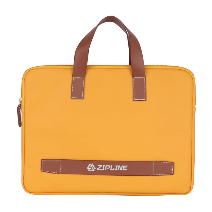Zipline Office Casual Faux Leather laptop bags for women office use - Fits 13/13.5/14 inch Laptop/Macbook/Macbook Pro/Tablet office bags for women (1-Green Bag)