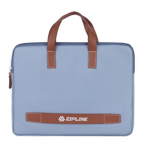Zipline Office Casual Faux Leather laptop bags for women office use - Fits 13/13.5/14 inch Laptop/Macbook/Macbook Pro/Tablet office bags for women (1-Green Bag)