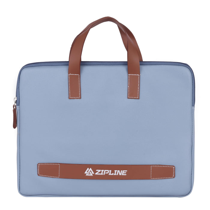 Zipline Office Casual Faux Leather laptop bags for women office use - Fits 13/13.5/14 inch Laptop/Macbook/Macbook Pro/Tablet office bags for women (1-Green Bag)