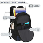 Zipline Backpack bag for Men Women 24L casual laptop bag 15.6 inch office bag for men Water resistant Sleek Smart bag for boys (1-Balack Bag) (Copy)